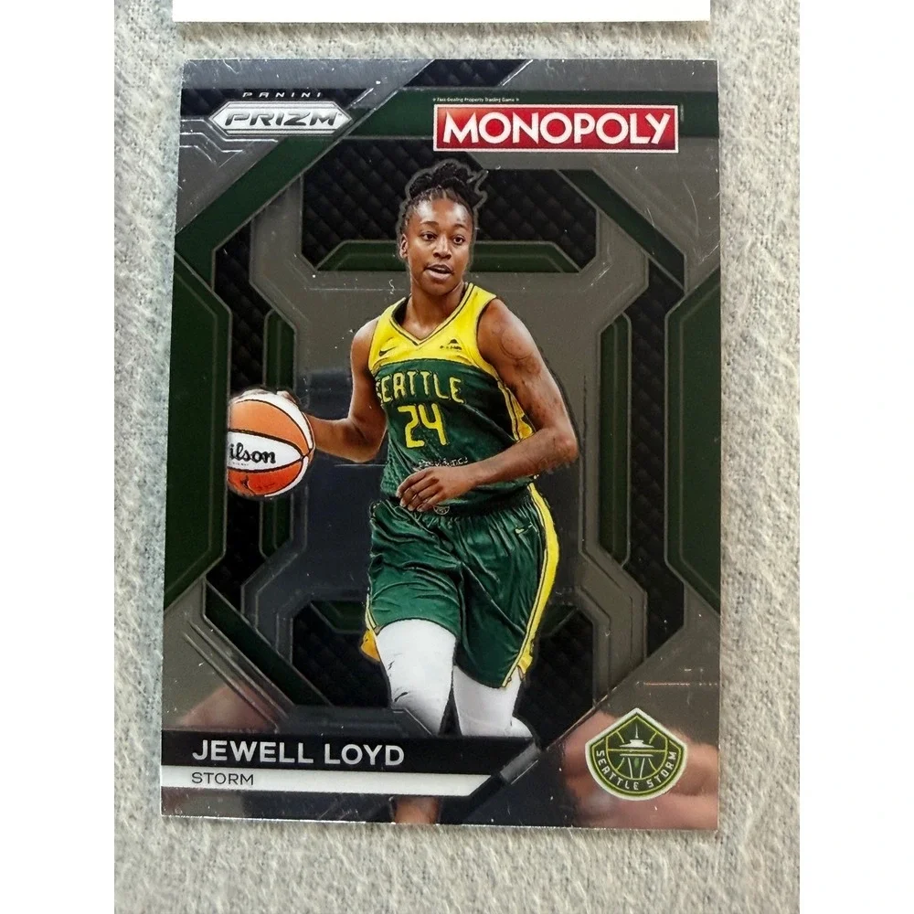 2024-25 Panini Jewell Loyd WNBA 4 Card Lot Donruss Prizm Monopoly
